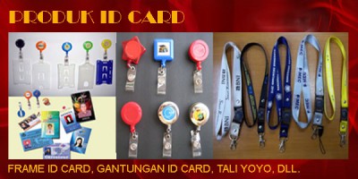 Jenis-jenis ID Card dan gantungannya.